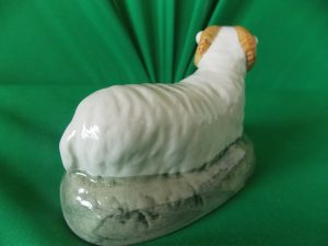 Rare Victorian Staffordshire Black faced Ram