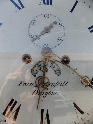 Regency period Mahogany Moon dial longcase Clock