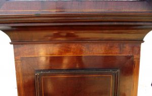 Regency period Mahogany Moon dial longcase Clock