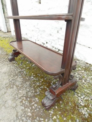 Victorian mahogany dumb waiter