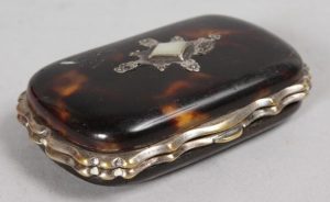 Victorian tortoiseshell purse