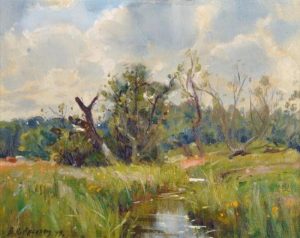 Barry Arthur Peckham (Oil on Canvas)