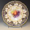 Royal Worcester fruit plate, signed Sebright. ( Richard Sebright)