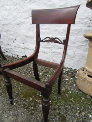 Set of eight Victorian dining chairs