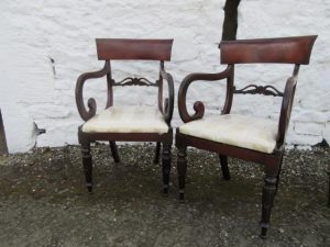Set of eight Victorian dining chairs