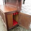 Victorian oak table leaf holding sideboard