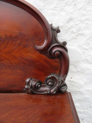 Victorian four door mahogany splashback sideboard