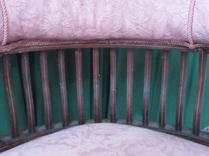 Victorian mahogany tub chair