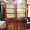 Regency two door mahogany bookcase
