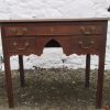 GeGeorgian mahogany lowboyorgian mahogany lowboy