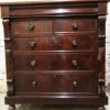Scottish Victorian mahogany chest of drawers