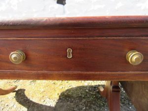 Georgian mahogany sofa table