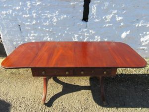 Georgian mahogany sofa table