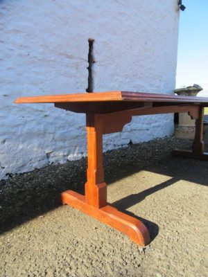 Victorian mahogany refectory table