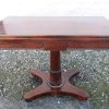 Regency rosewood fold over card table.