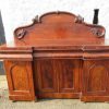 Victorian mahogany four door splash back sideboard