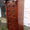 Victorian mahogany Wellington Chest
