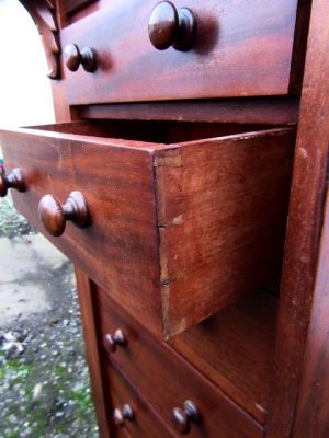 Victorian mahogany Wellington Chest