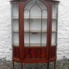 Edwardian mahogany display cabinet