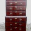 Georgian mahogany Chest on Chest