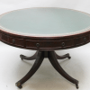18th cent Georgian mahogany drum table. Antique furniture online.