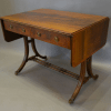 Georgian styled mahogany sofa table. Antique furniture online.