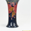 Large William Moorcroft Signed Tall Trumpet Shaped Vase,