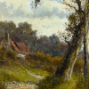 ABRAHAM HULK Junior (1851-1922) Pr Rural landscapes