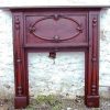 Victorian Mahogany Fire Surround