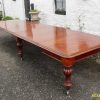 Large Victorian Mahogany Dining Table