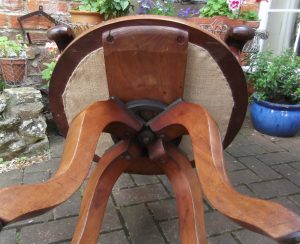 Victorian Mahogany swivel chair