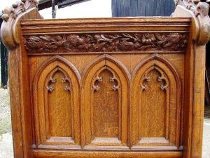 Victorian Auctioneers rostrum.
