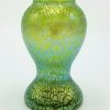 Loetz Papillion creta bulbous vase