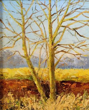 Stanley Orchart (1920-2005) Oil on board