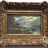  C.B.MITCHELL Scottish Oil on Canvas ( LOCH LUBNAIG ) By Callander, the Trossachs 