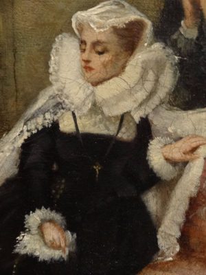 Queen Mary of Scotland Oil Painting