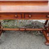 Victorian mahogany stretcher table
